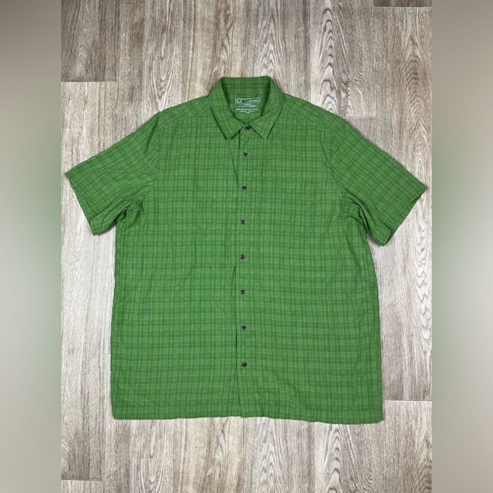 5.11 Tactical Series Modal blend green shirt men’s large